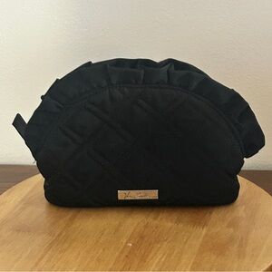 VERA BRADLEY Small Ruffle Cosmetic Bag Travel Makeup Case